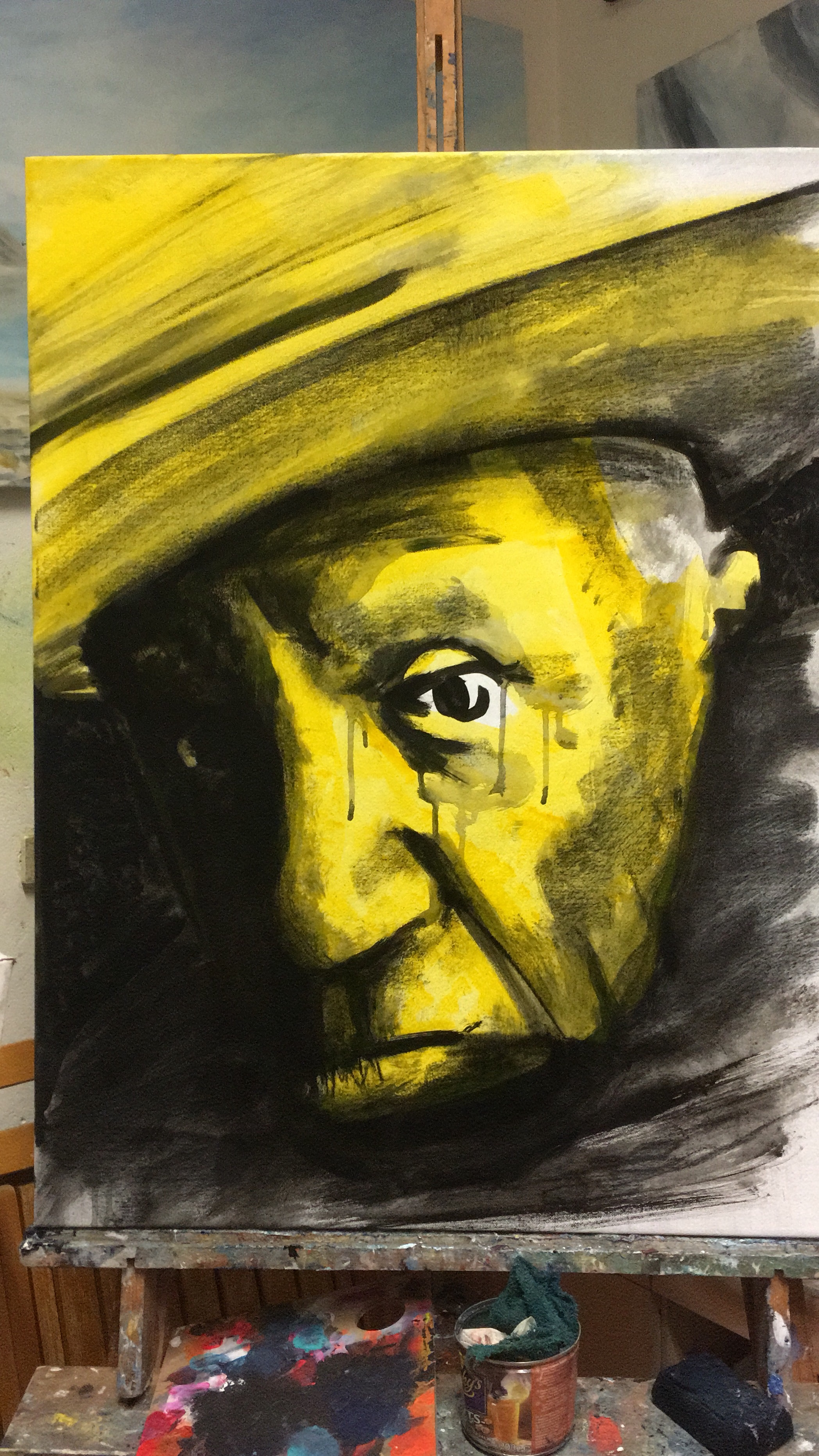 Portrait von Picasso